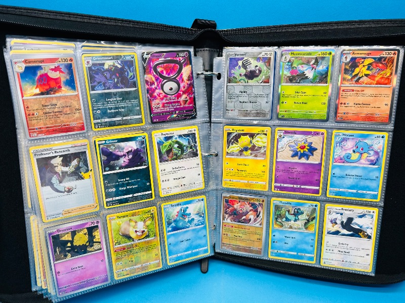 Photo 17 of 151742…final sale no returns/refunds-270 mixed Pokemon cards in binder-many holo and reverse holo