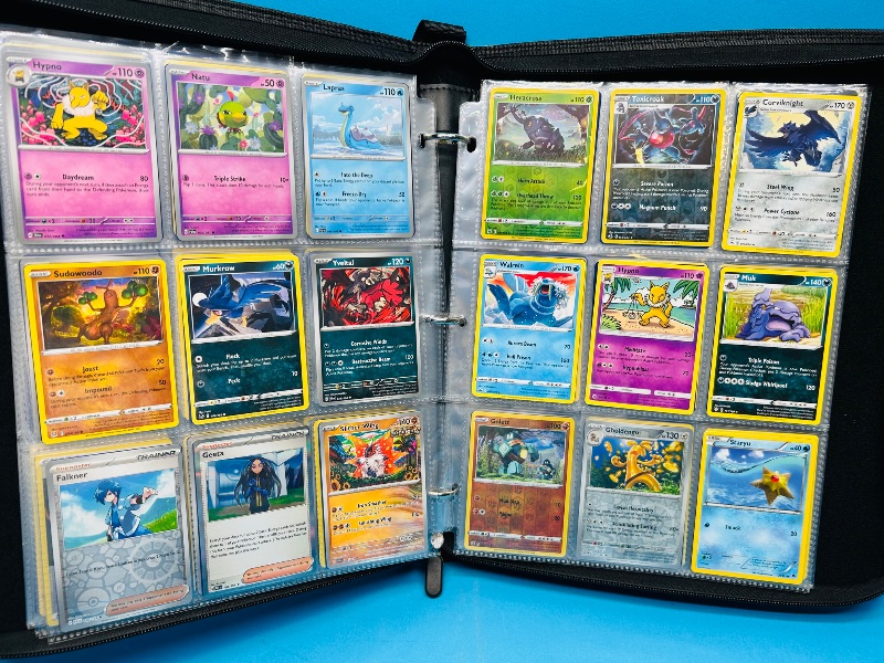 Photo 13 of 151742…final sale no returns/refunds-270 mixed Pokemon cards in binder-many holo and reverse holo