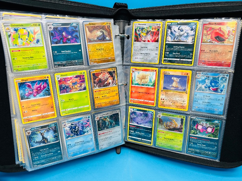 Photo 3 of 151742…final sale no returns/refunds-270 mixed Pokemon cards in binder-many holo and reverse holo