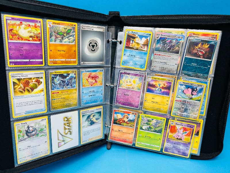 Photo 11 of 151742…final sale no returns/refunds-270 mixed Pokemon cards in binder-many holo and reverse holo