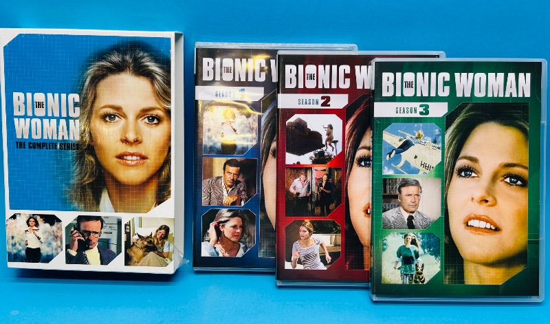 Photo 1 of 151767…the bionic woman complete series DVDs 