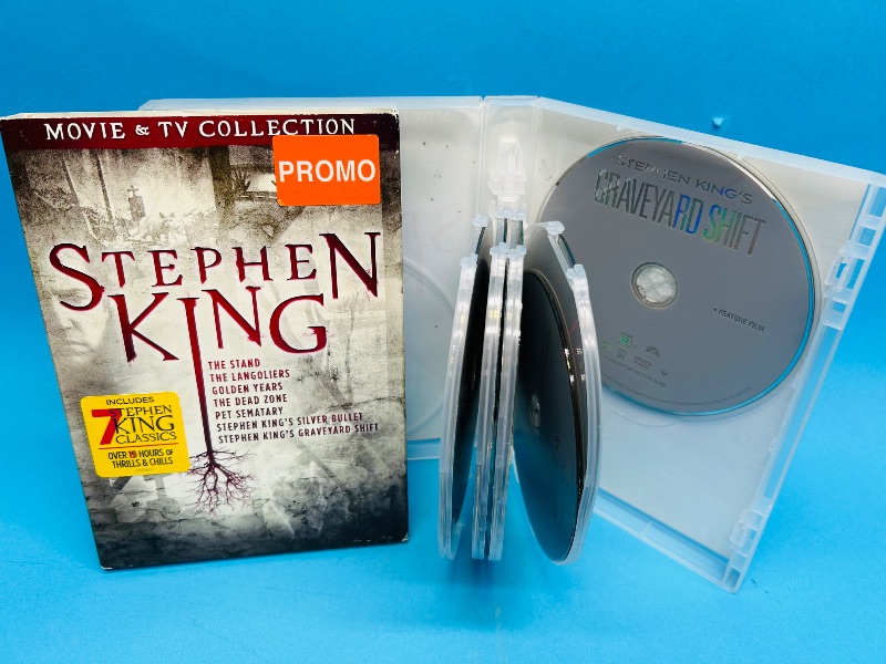 Photo 1 of 151776…7 Stephen King classic movies on DVD 