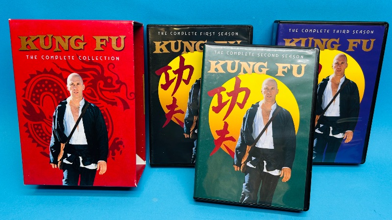 Photo 1 of 151777…Kung Fu complete collection DVDs 