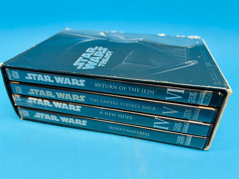 Photo 3 of 151778…Star Wars trilogy DVDs 