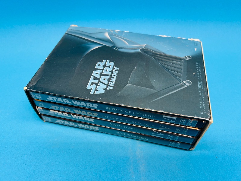 Photo 2 of 151778…Star Wars trilogy DVDs 