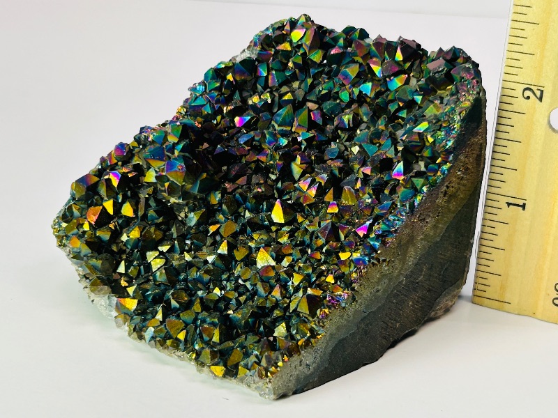 Photo 3 of 151790…electroplated titanium rainbow rock 2 x 3”