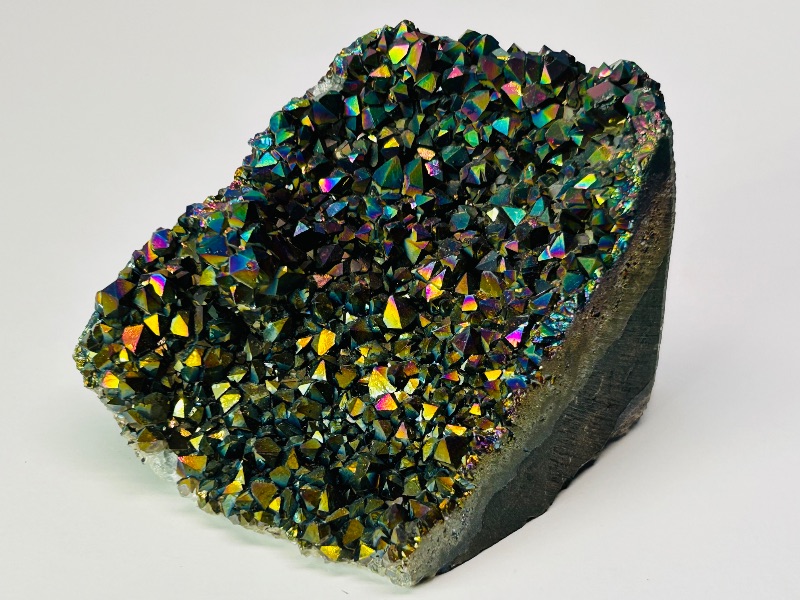 Photo 1 of 151790…electroplated titanium rainbow rock 2 x 3”