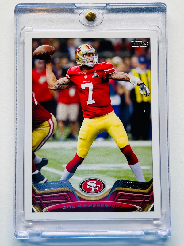 Photo 1 of 151808…Colin Kapernick card 336  in hard plastic case 