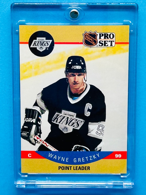 Photo 1 of 151826…Wayne Gretzky card 394 in hard plastic case