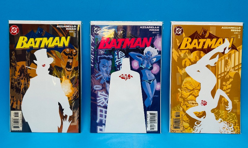 Photo 1 of 151834…3 Batman  comics in plastic sleeves 