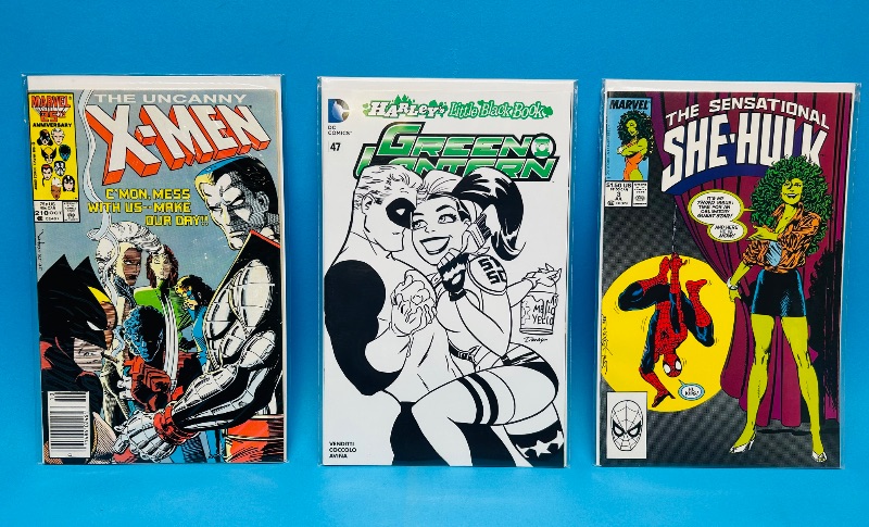 Photo 1 of 151836…3  comics in plastic sleeves 