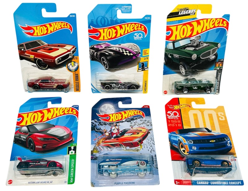 Photo 1 of 151854… 6 hot wheels die cast cars 