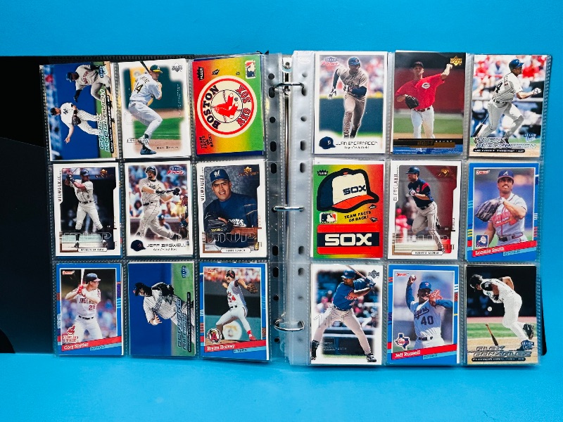 Photo 12 of 151869…final sale no returns/refunds-306 mixed baseball cards in binder 