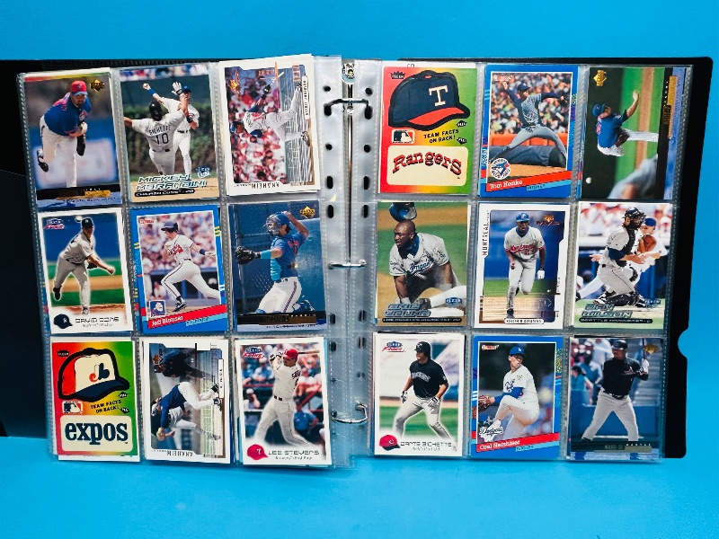 Photo 7 of 151869…final sale no returns/refunds-306 mixed baseball cards in binder 