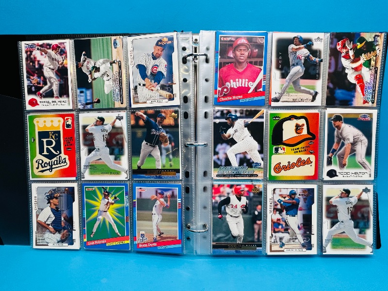 Photo 16 of 151869…final sale no returns/refunds-306 mixed baseball cards in binder 