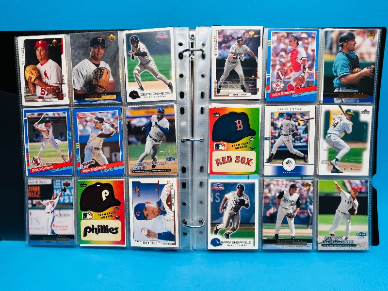 Photo 14 of 151869…final sale no returns/refunds-306 mixed baseball cards in binder 