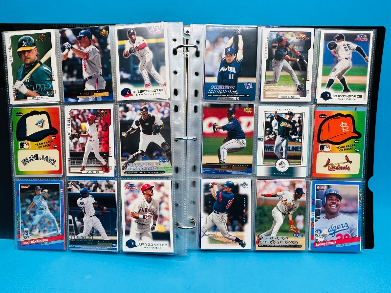 Photo 9 of 151869…final sale no returns/refunds-306 mixed baseball cards in binder 