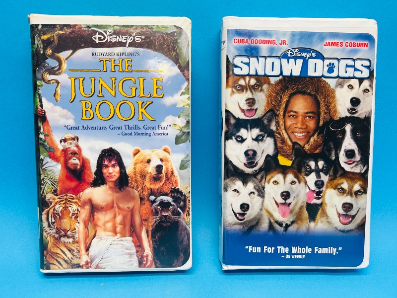 Photo 1 of 151919… 2 Disney VHS movies 