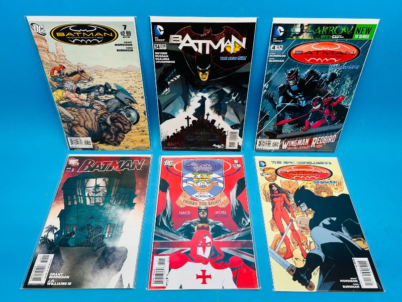 Photo 1 of 151954…6 Batman  comics in plastic sleeves 