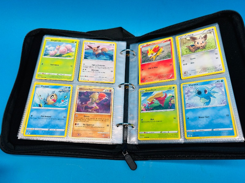 Photo 1 of 152061…final sale no returns/refunds- 160 mixed Pokemon cards in binder 