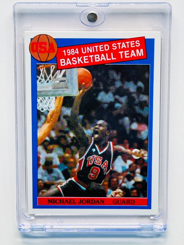 Photo 1 of 152070… Michael Jordan card in hard plastic case 