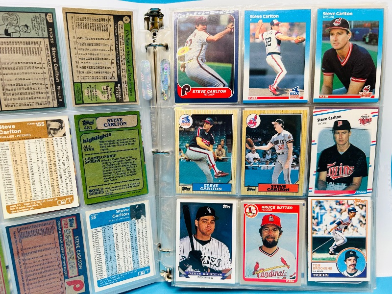 Photo 1 of 152133… final sale no returns/refunds-198 mixed baseball cards in binder 
