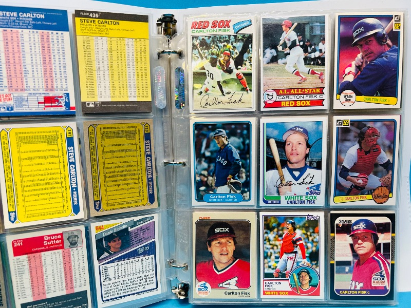 Photo 1 of 152133… final sale no returns/refunds-198 mixed baseball cards in binder 