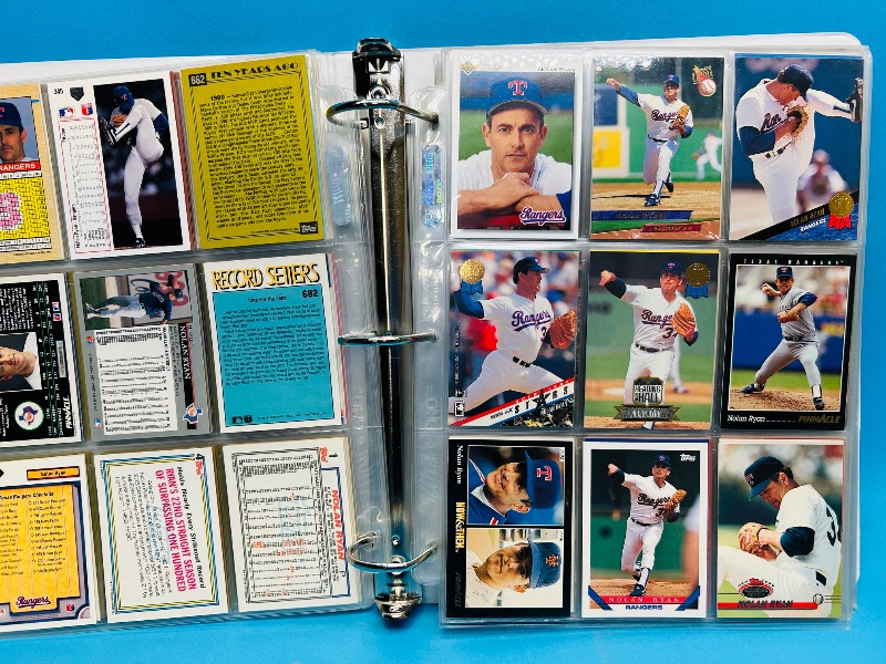 Photo 1 of 152134… final sale no returns/refunds-189 mixed baseball cards in binder 