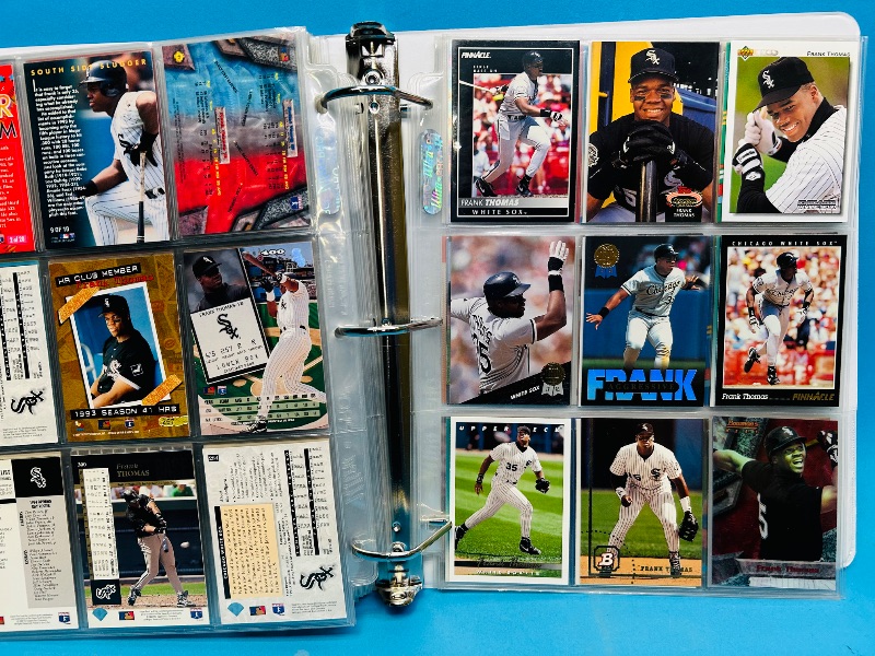 Photo 1 of 152134… final sale no returns/refunds-189 mixed baseball cards in binder 