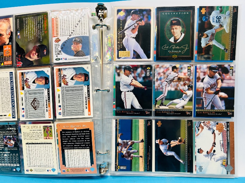 Photo 1 of 152135… final sale no returns/refunds-198 mixed baseball cards in binder 