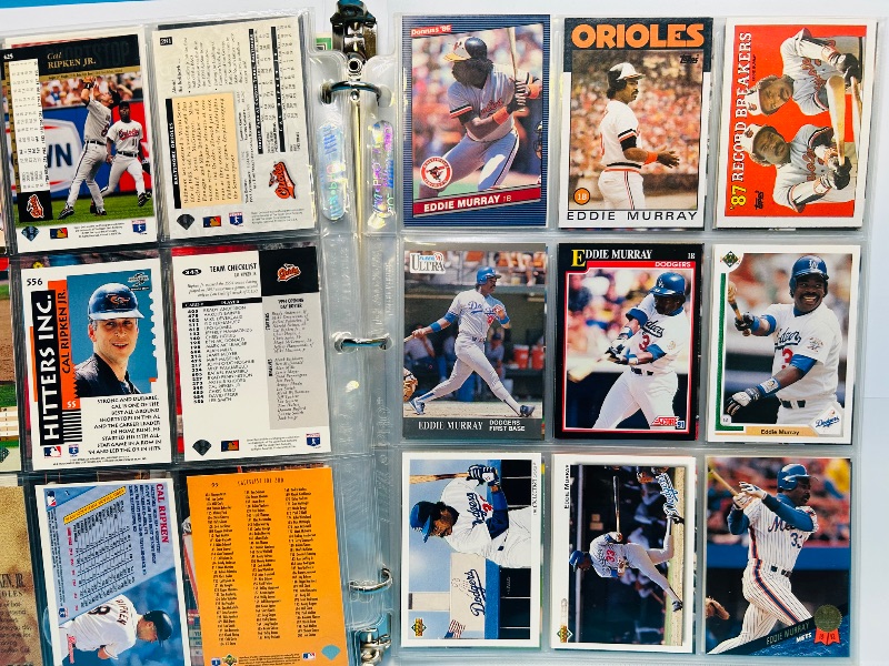 Photo 1 of 152135… final sale no returns/refunds-198 mixed baseball cards in binder 
