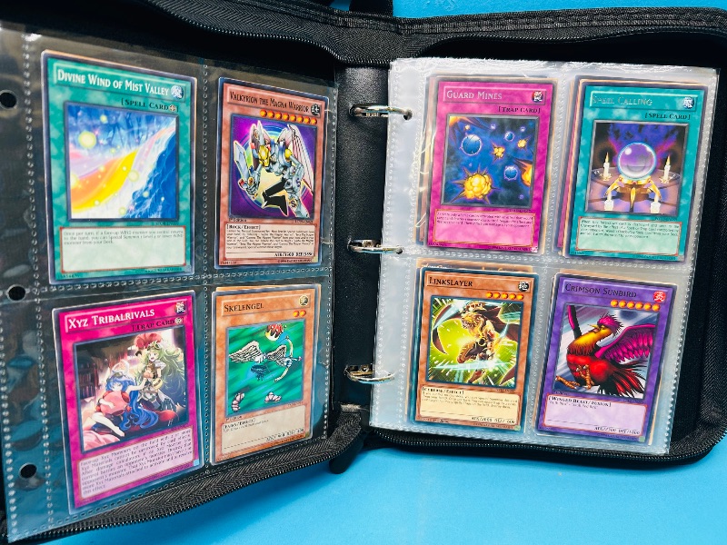 Photo 1 of 152136… final sale no returns/refunds-160 mix d Yu-Gi-Oh! Cards in binder