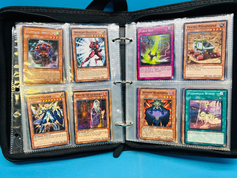 Photo 1 of 152136… final sale no returns/refunds-160 mix d Yu-Gi-Oh! Cards in binder