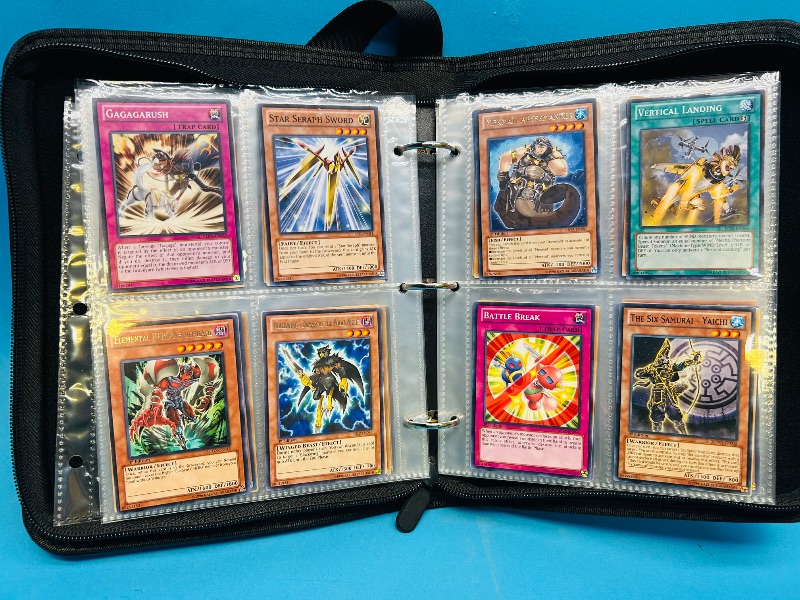 Photo 1 of 152136… final sale no returns/refunds-160 mix d Yu-Gi-Oh! Cards in binder
