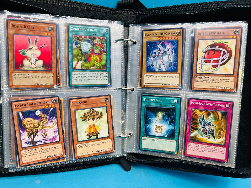 Photo 1 of 152136… final sale no returns/refunds-160 mix d Yu-Gi-Oh! Cards in binder