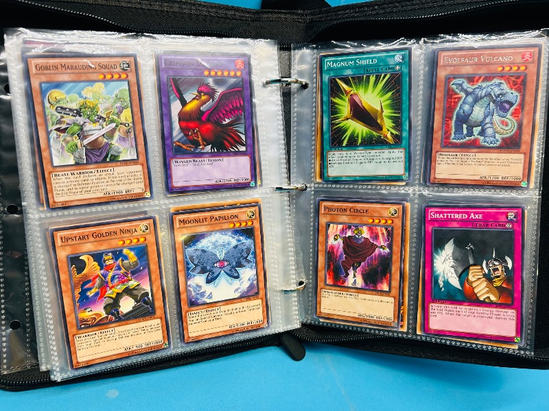 Photo 1 of 152136… final sale no returns/refunds-160 mix d Yu-Gi-Oh! Cards in binder