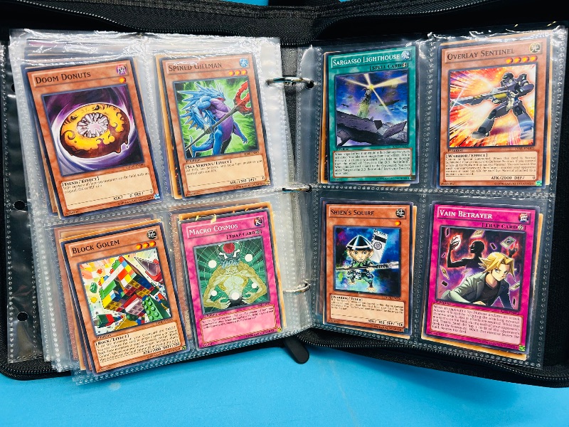 Photo 1 of 152136… final sale no returns/refunds-160 mix d Yu-Gi-Oh! Cards in binder