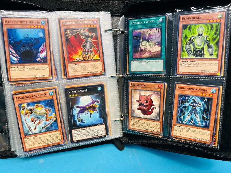 Photo 1 of 152136… final sale no returns/refunds-160 mix d Yu-Gi-Oh! Cards in binder