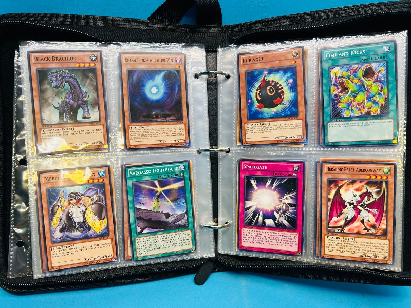 Photo 1 of 152136… final sale no returns/refunds-160 mix d Yu-Gi-Oh! Cards in binder