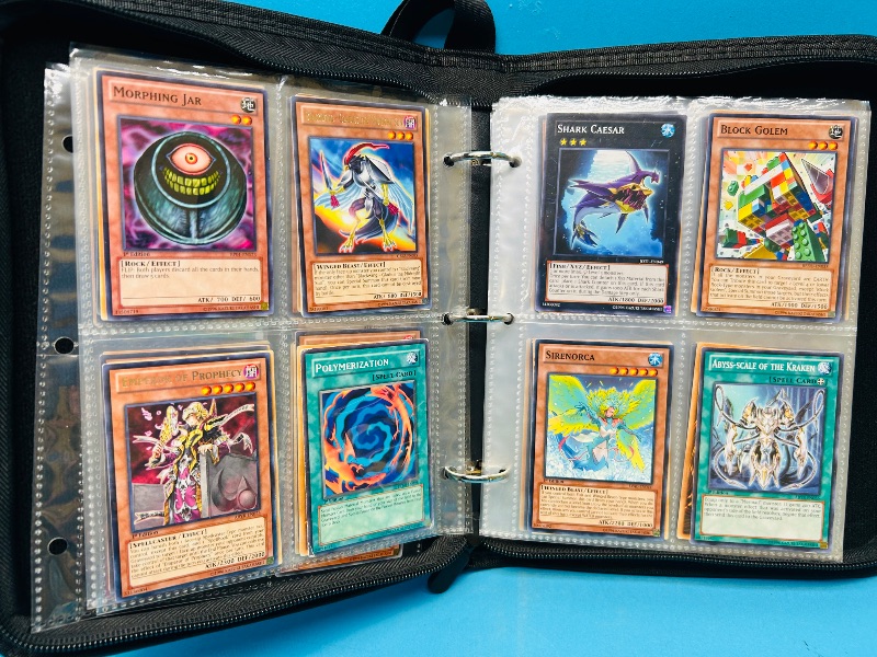 Photo 1 of 152136… final sale no returns/refunds-160 mix d Yu-Gi-Oh! Cards in binder