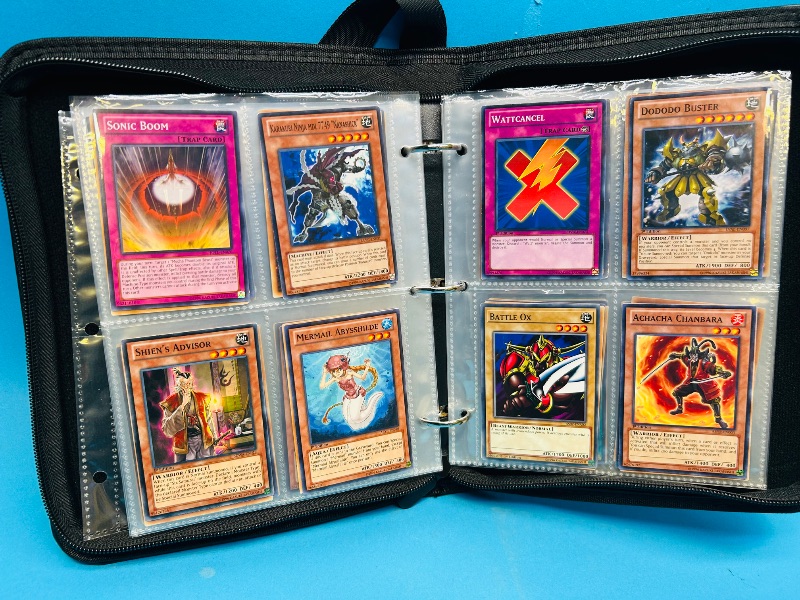 Photo 1 of 152136… final sale no returns/refunds-160 mix d Yu-Gi-Oh! Cards in binder