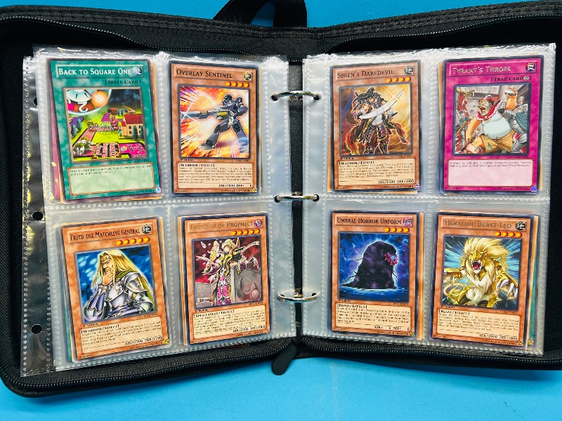 Photo 1 of 152136… final sale no returns/refunds-160 mix d Yu-Gi-Oh! Cards in binder