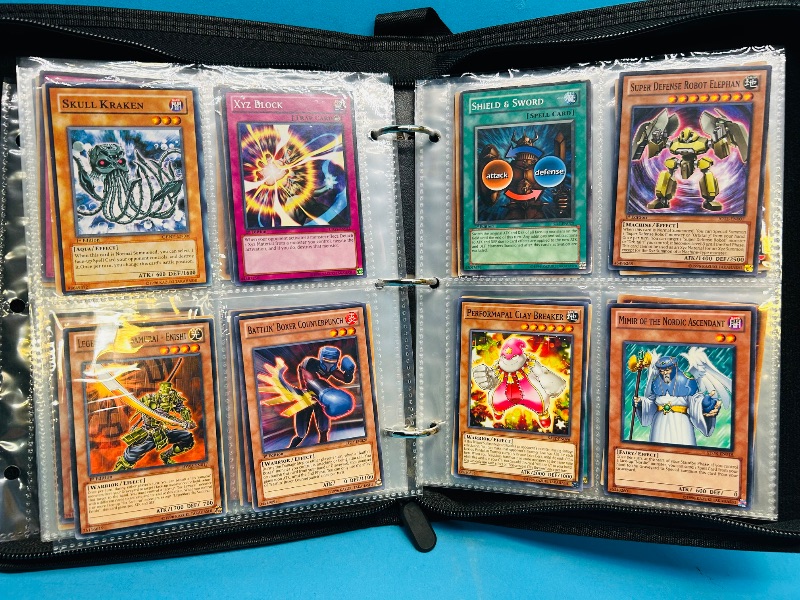 Photo 1 of 152136… final sale no returns/refunds-160 mix d Yu-Gi-Oh! Cards in binder