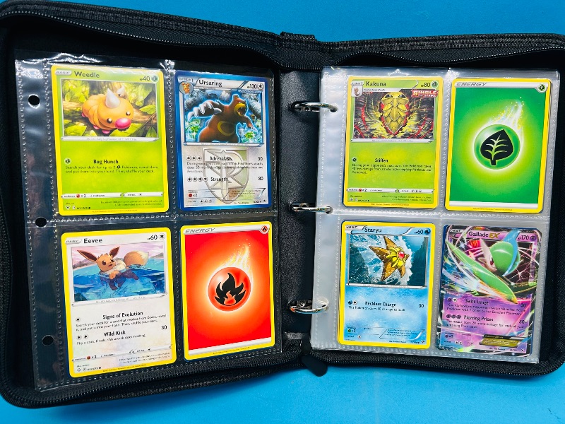Photo 1 of 152137… final sale no returns/refunds-160 mixed Pokemon cards in binder 