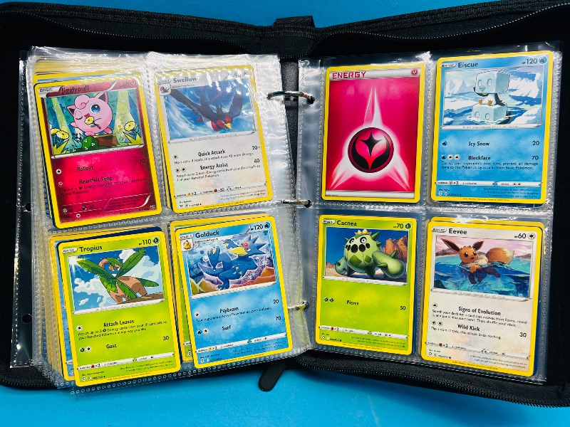 Photo 1 of 152138… final sale no returns/refunds-168 mixed Pokemon cards in binder
