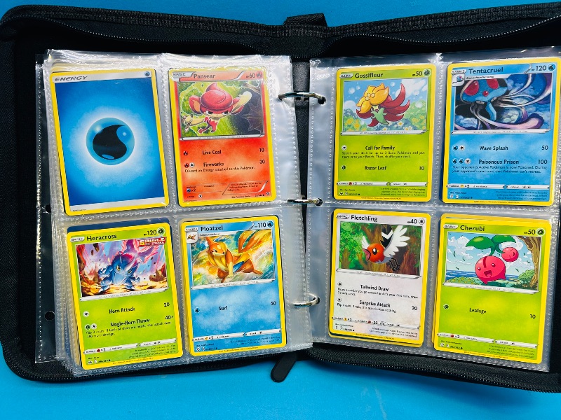 Photo 1 of 152138… final sale no returns/refunds-168 mixed Pokemon cards in binder
