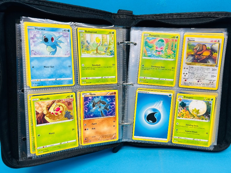 Photo 1 of 152138… final sale no returns/refunds-168 mixed Pokemon cards in binder
