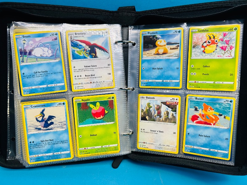 Photo 1 of 152138… final sale no returns/refunds-168 mixed Pokemon cards in binder

