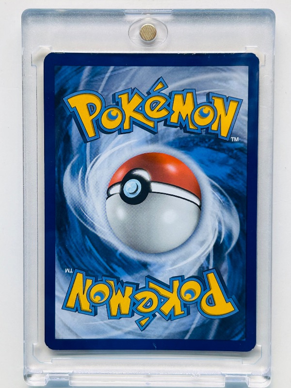 Photo 1 of 152159…Pokémon holo Dawn Wings Necrozma card SM123 in hard plastic case