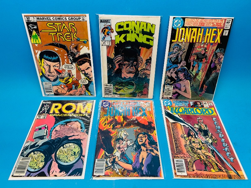 Photo 1 of 152202… 6 vintage comics in plastic sleeves 